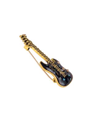 black metal brooch - 16140021 - Standard Image - 2