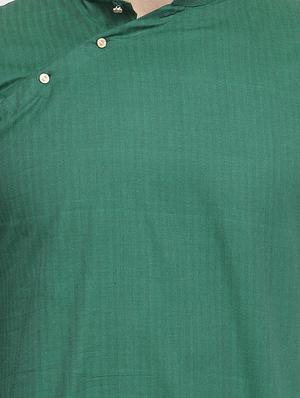 green striped long kurta - 16140058 - Standard Image - 4