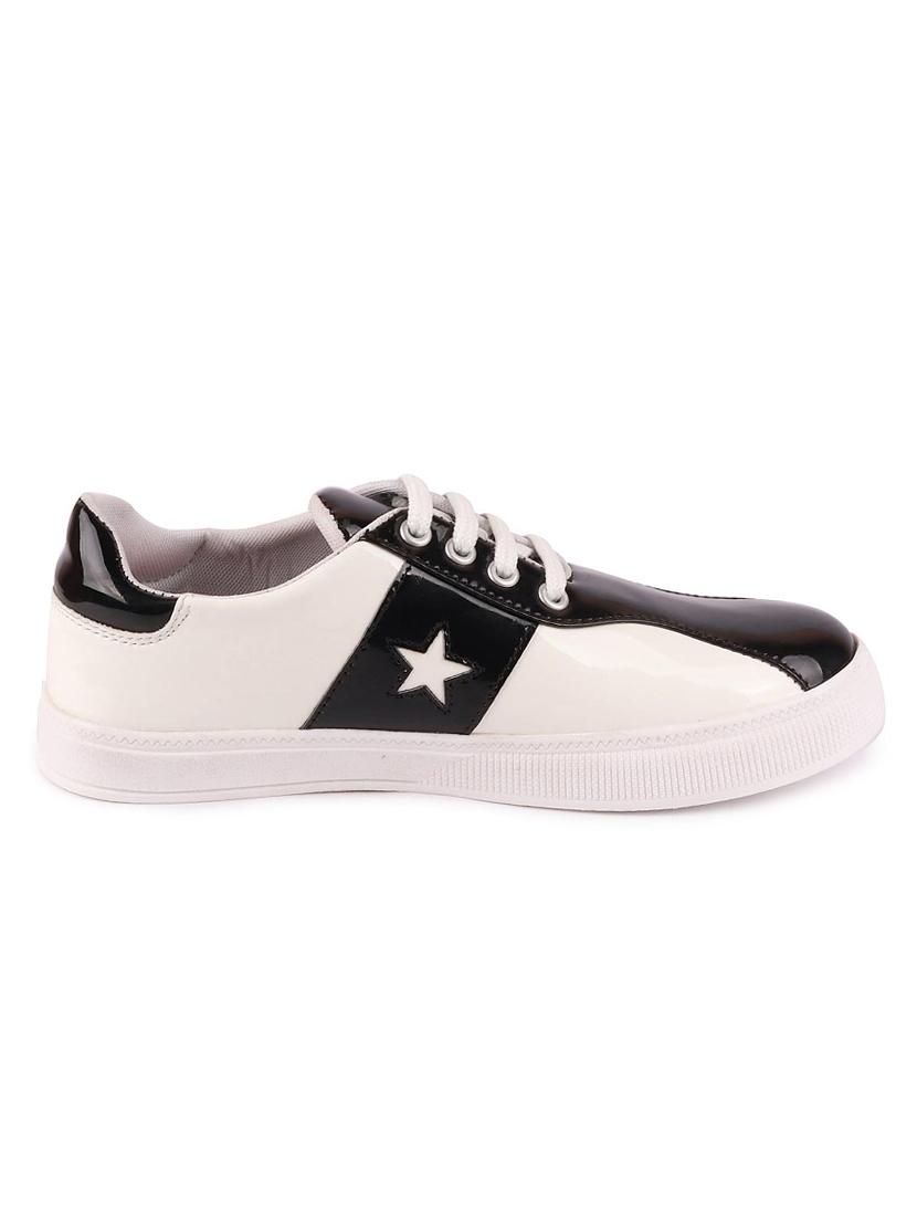 black lace-up sneakers - 16140884 - Zoom Image - 2