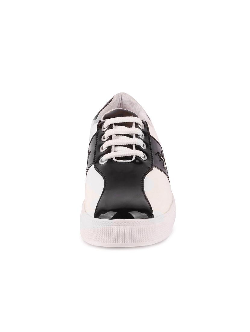 black lace-up sneakers - 16140884 - Zoom Image - 3