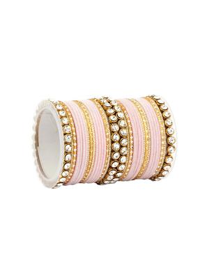 pink metal bangle - 16141382 - Standard Image - 2