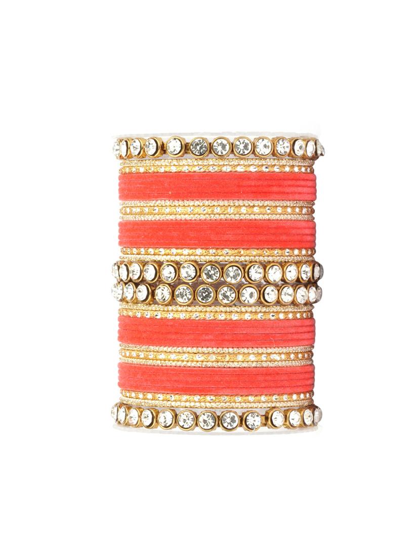 pink metal bangle - 16141384 - Zoom Image - 1