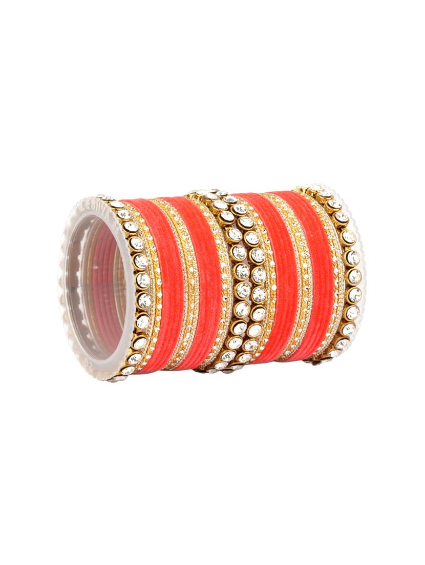 pink metal bangle - 16141384 - Zoom Image - 2