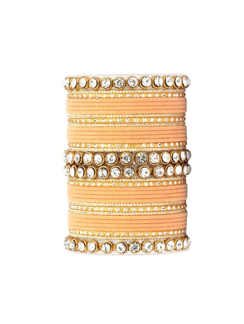 orange metal bangle - 16141393 - Zoom Image - 1
