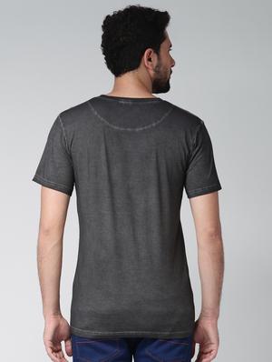 grey typographic t-shirt - 16142318 - Standard Image - 3