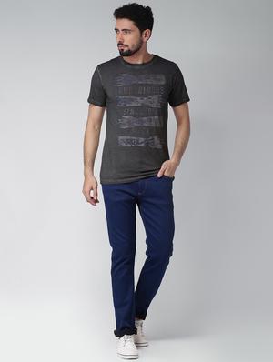 grey typographic t-shirt - 16142318 - Standard Image - 4