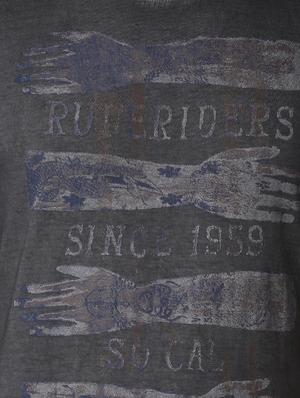 grey typographic t-shirt - 16142318 - Standard Image - 5