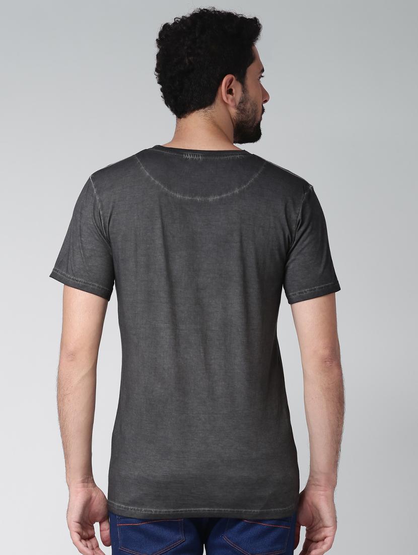 grey typographic t-shirt - 16142318 - Zoom Image - 3