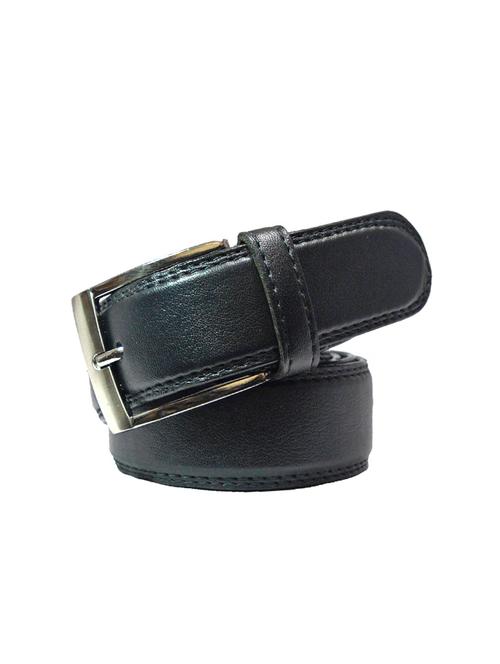 black leatherette belt - 16158221 - Standard Image - 1