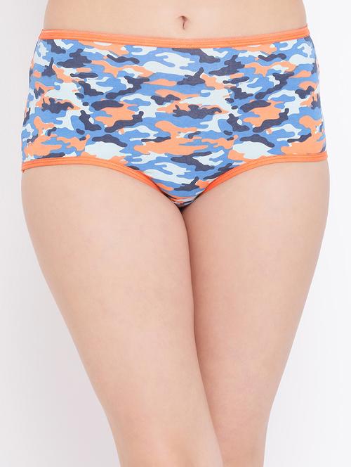 high rise camouflage hipster panty - 16158578 - Standard Image - 1