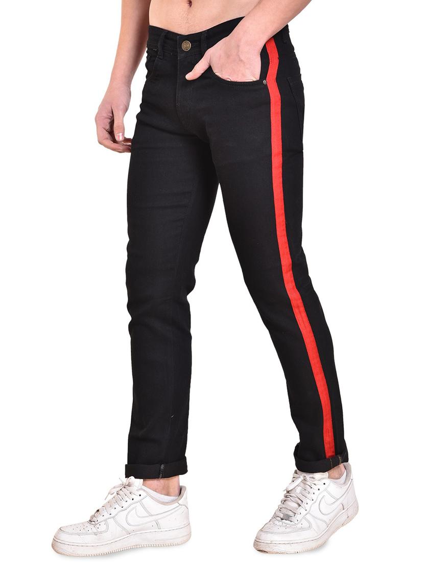 black denim plain jeans - 16158823 - Zoom Image - 2