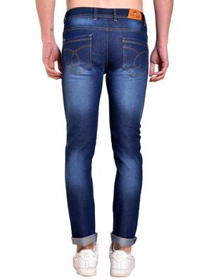 blue denim patched jeans - 16158825 - Standard Image - 3