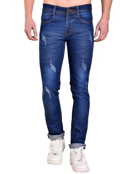 blue denim ripped jeans - 16158826 - Standard Image - 1