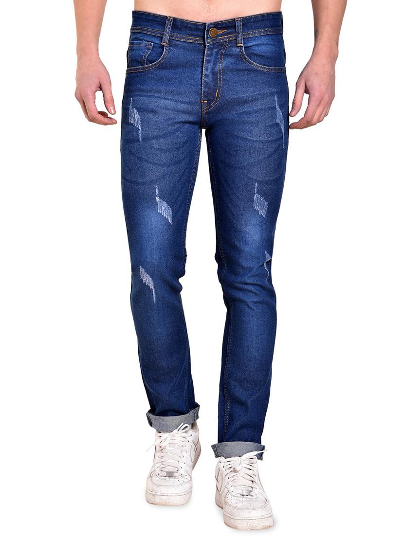 blue denim ripped jeans - 16158826 - Zoom Image - 1