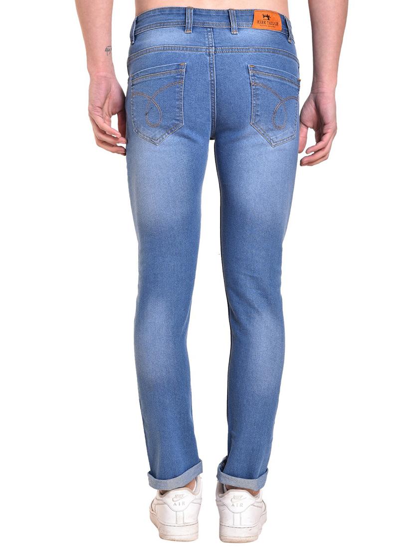 blue denim patched jeans - 16158828 - Zoom Image - 3