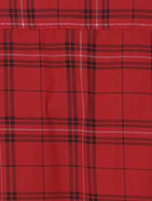 red checkered casual shirt - 16165093 - Standard Image - 5