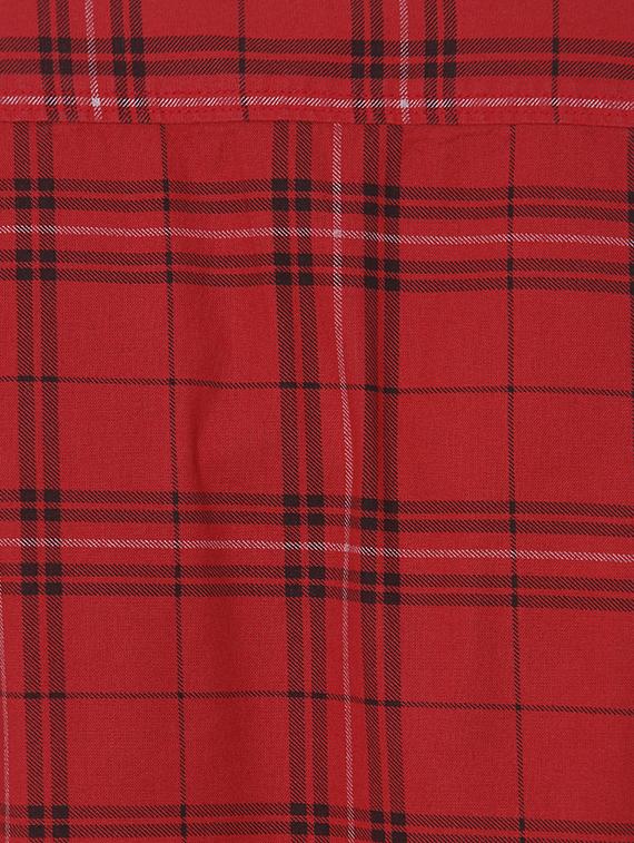 red checkered casual shirt - 16165093 - Zoom Image - 5