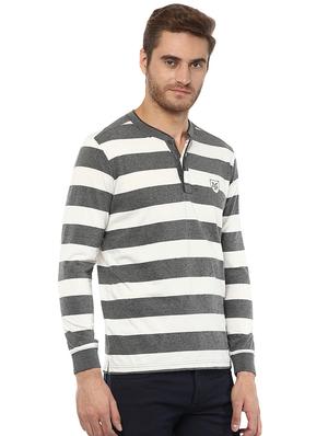grey striped tshirt - 16165181 - Standard Image - 2