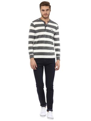 grey striped tshirt - 16165181 - Standard Image - 4