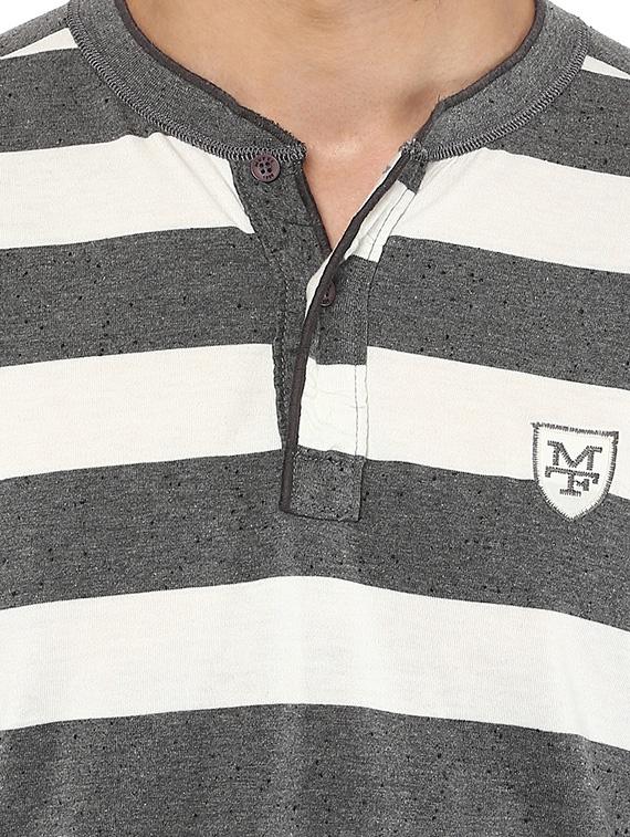 grey striped tshirt - 16165181 - Zoom Image - 5
