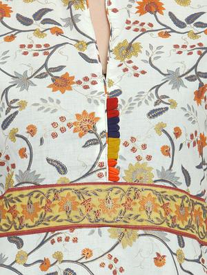 printed a-line kurta - 16165428 - Standard Image - 4