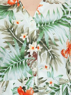 floral flared dress - 16165436 - Standard Image - 4