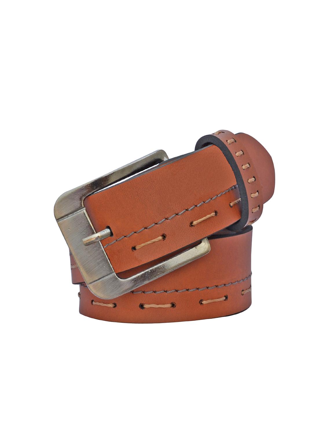 brown leatherette belt - 16165680 - Zoom Image - 1