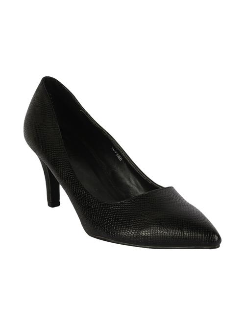 black slip on pumps - 16165731 - Standard Image - 1