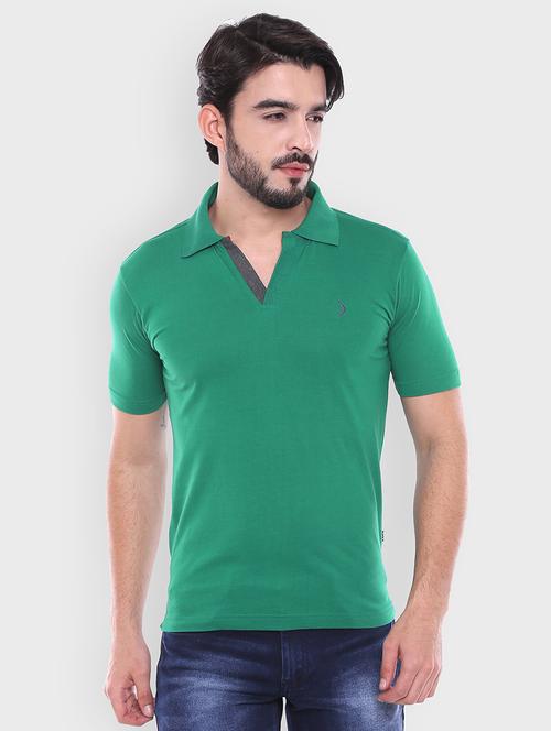 green solid tshirt - 16166220 - Standard Image - 1