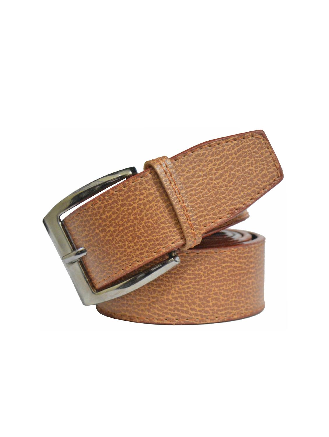 brown leatherette belt - 16166731 - Zoom Image - 1