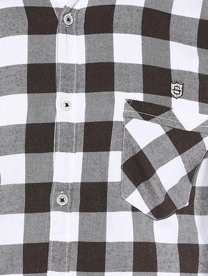 green checkered casual shirt - 16167124 - Standard Image - 4