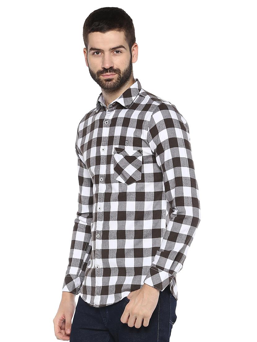 green checkered casual shirt - 16167124 - Zoom Image - 2