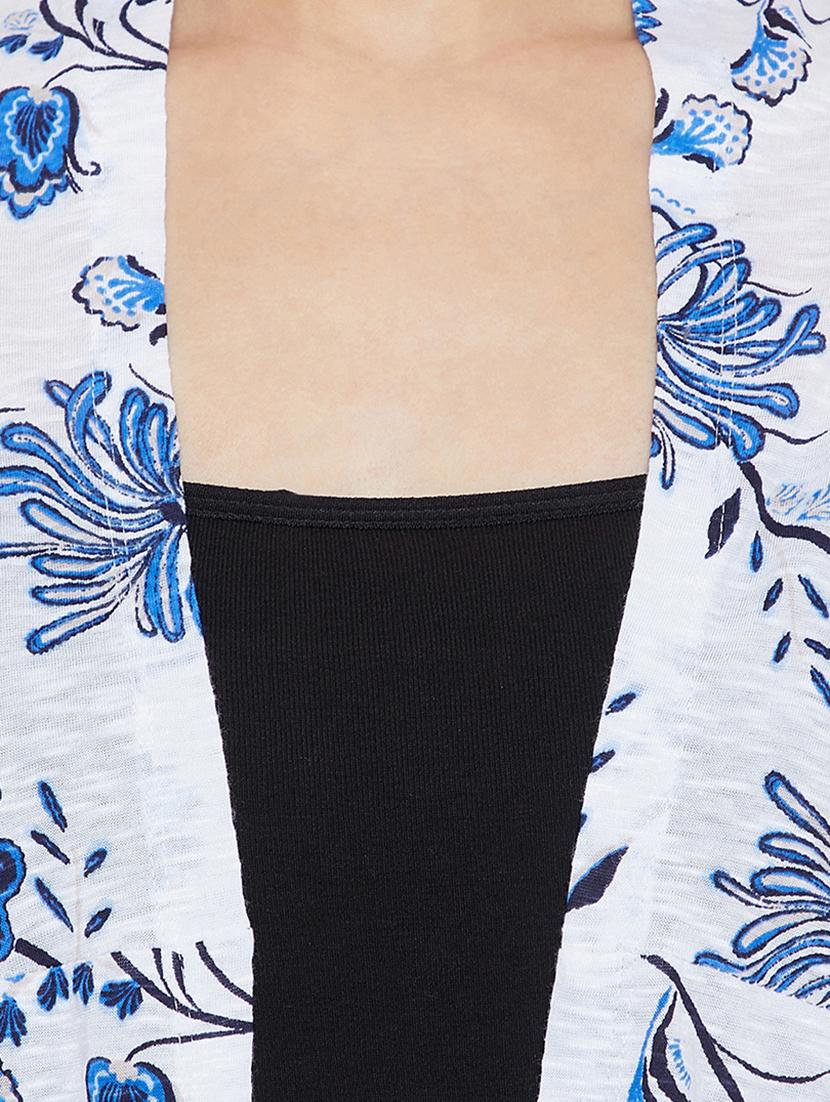 floral asymmetric shrug - 16167316 - Zoom Image - 5