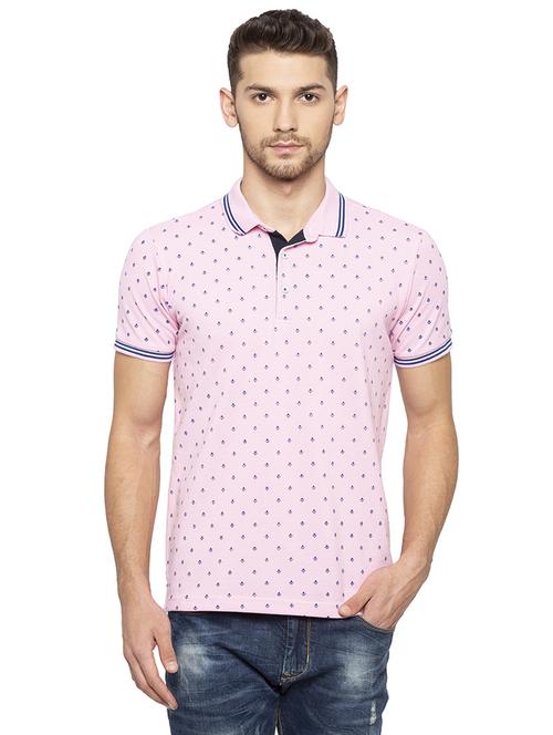 pink all over print tshirt - 16167372 - Standard Image - 1
