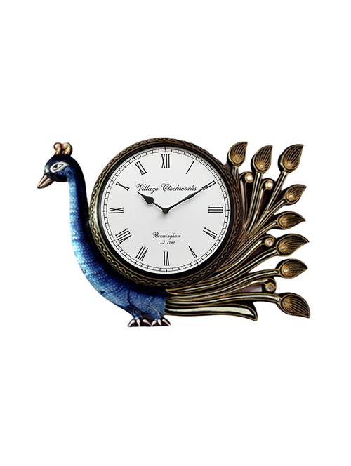 peacock analog wall clock - 16169111 - Standard Image - 1