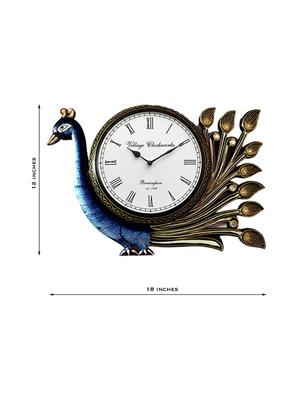 peacock analog wall clock - 16169111 - Standard Image - 2