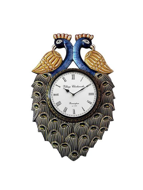 peacock analog wall clock - 16169227 - Very Small Image - 1