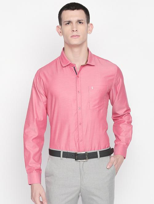 pink striped formal shirt - 16169406 - Standard Image - 1