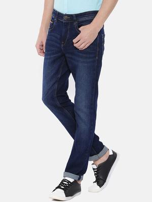 blue denim light washed jeans - 16170782 - Standard Image - 2