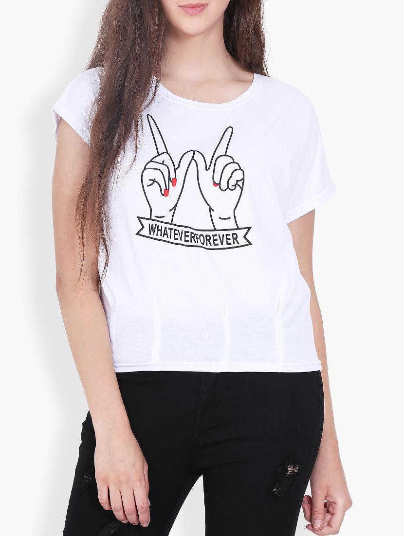 quirky print short sleeved tee - 16170962 - Zoom Image - 1