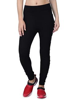 pearl embellished high rise jegging - 16171696 - Zoom Image - 1