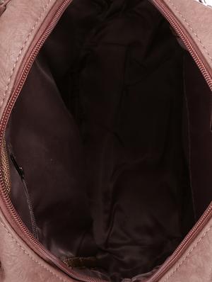 brown leatherette (pu) regular backpack - 16172619 - Standard Image - 3
