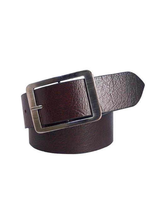 brown leatherette belt - 16173978 - Standard Image - 1