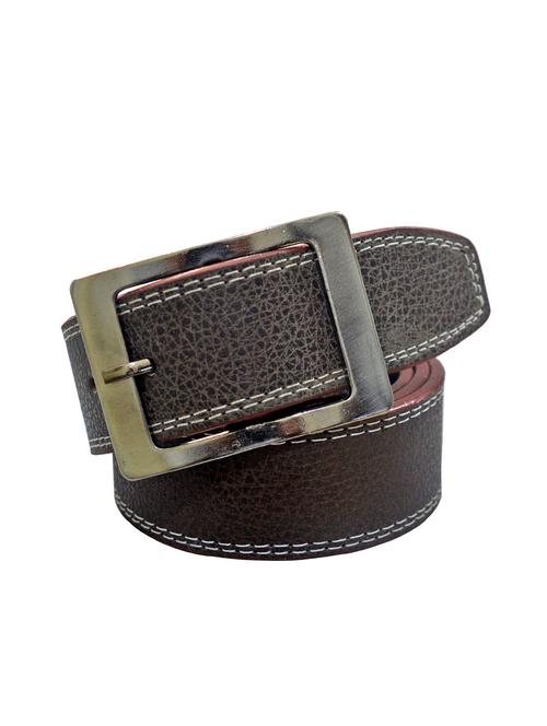 brown leatherette belt - 16173982 - Standard Image - 1