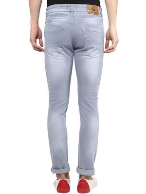 grey cotton blend biker denim - 16174727 - Standard Image - 3