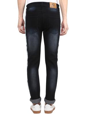 black cotton blend light washed jeans - 16174728 - Standard Image - 3