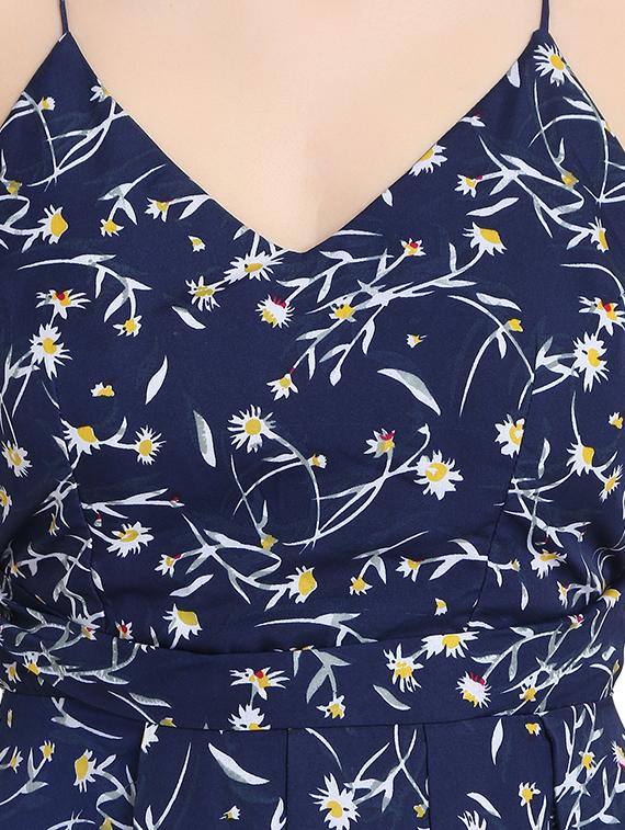 fit & flare printed dress - 16176036 - Zoom Image - 4