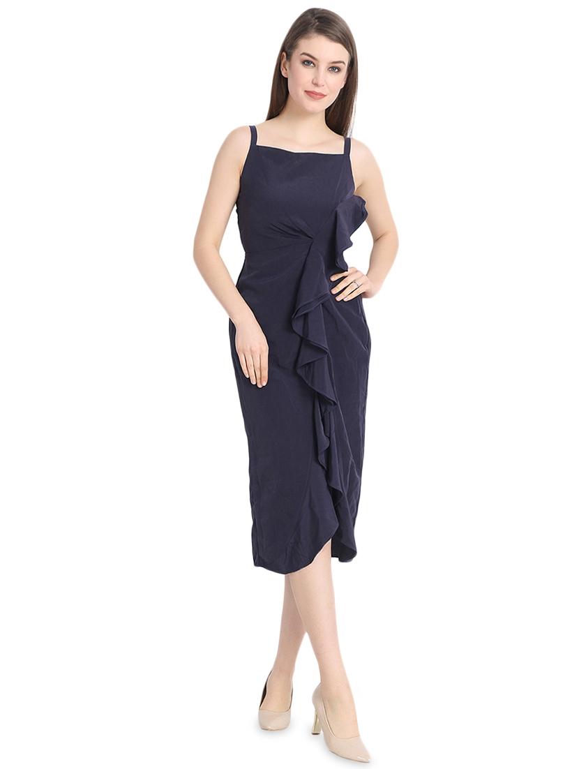 ruffled sheath dress - 16176045 - Zoom Image - 1