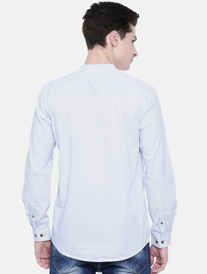 white printed short kurtas - 16176066 - Zoom Image - 3