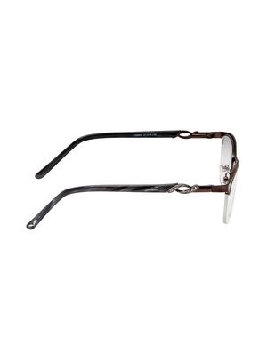 half rim oval eyeglasses - 16177109 - Standard Image - 3